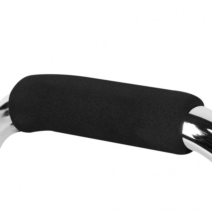 Liegestützgriffe verchromt