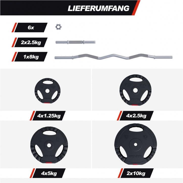 SZ-Curlset Kunststoff Gripper 70 kg