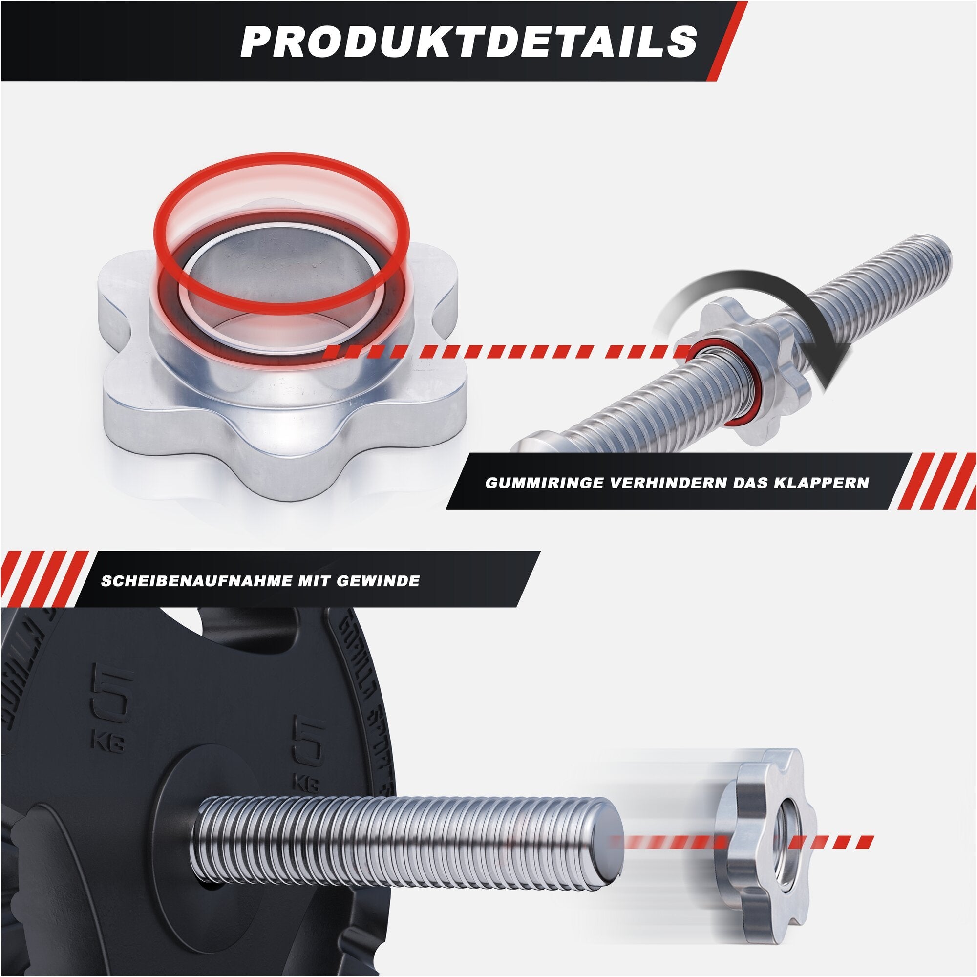 SZ-Curlset Kunststoff Gripper 25 kg