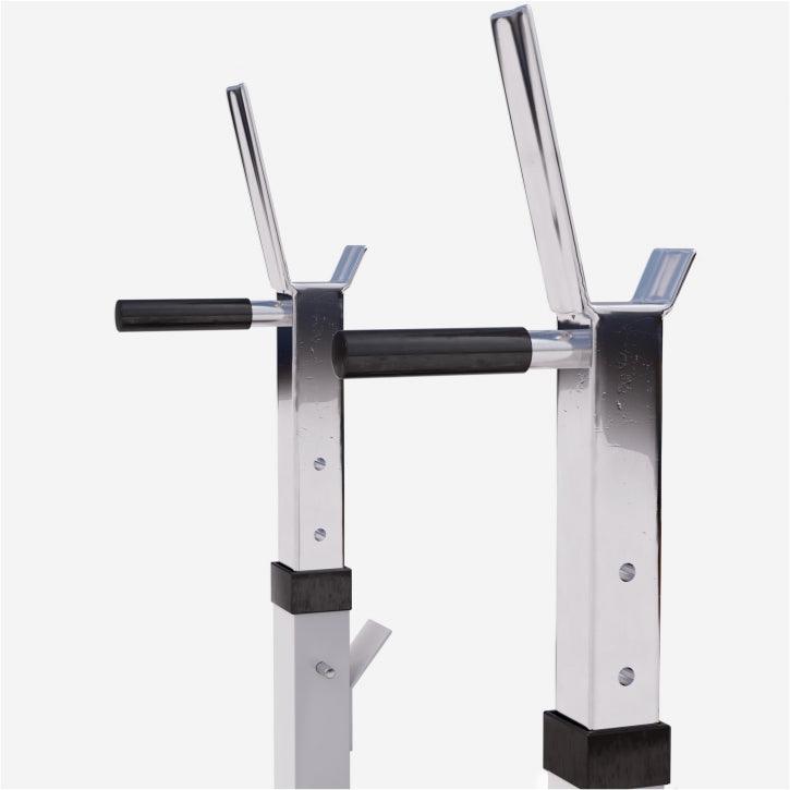 Hantelbank mit Langhantelset