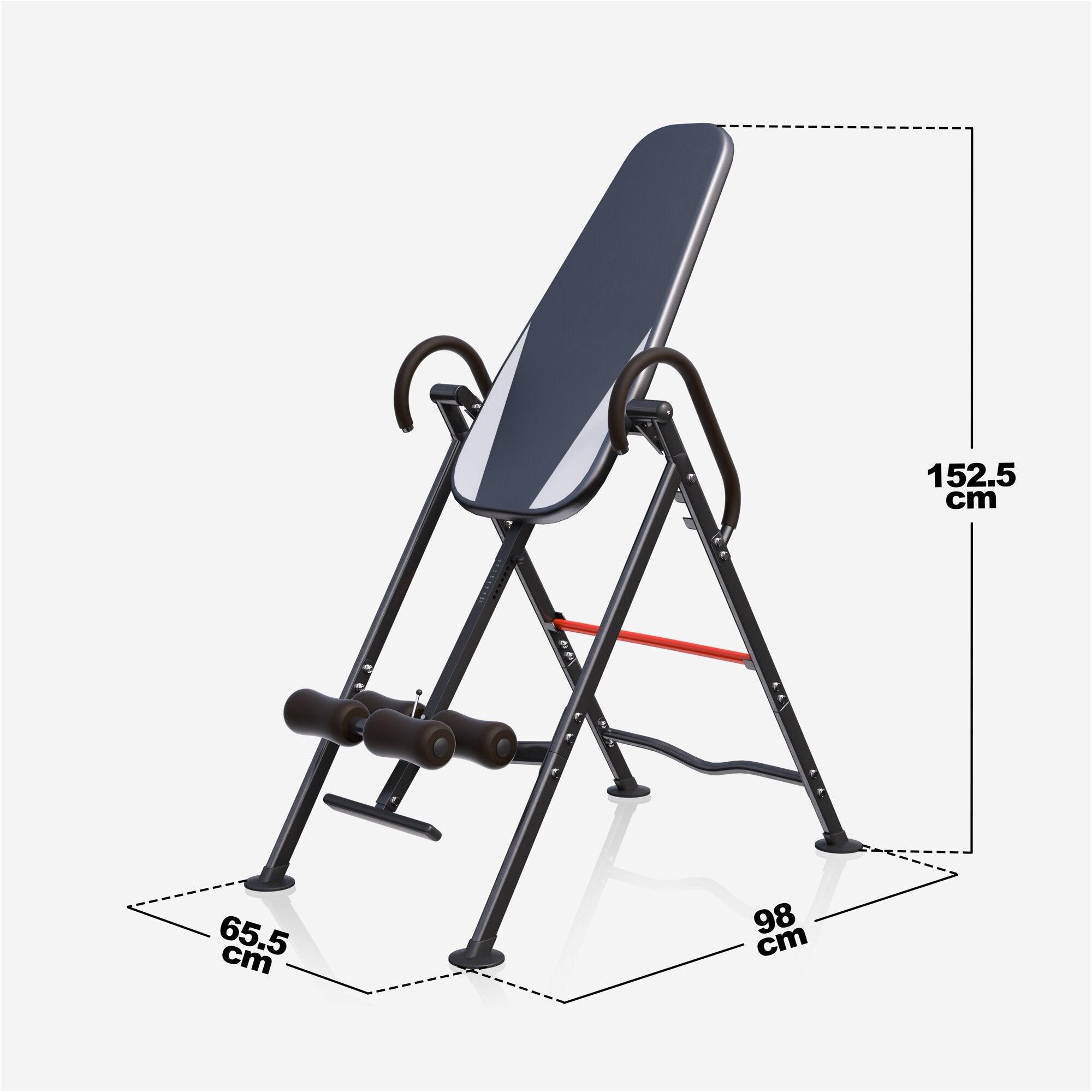 Schwerkrafttrainer Schwarz/Silber/Rot