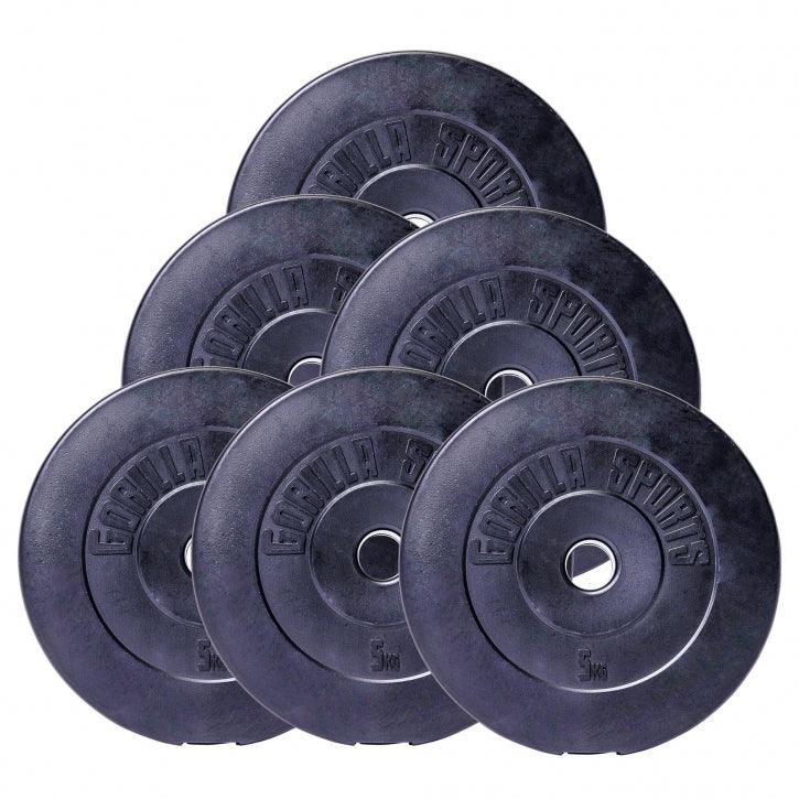 Langhantelset Kunststoff 38 kg