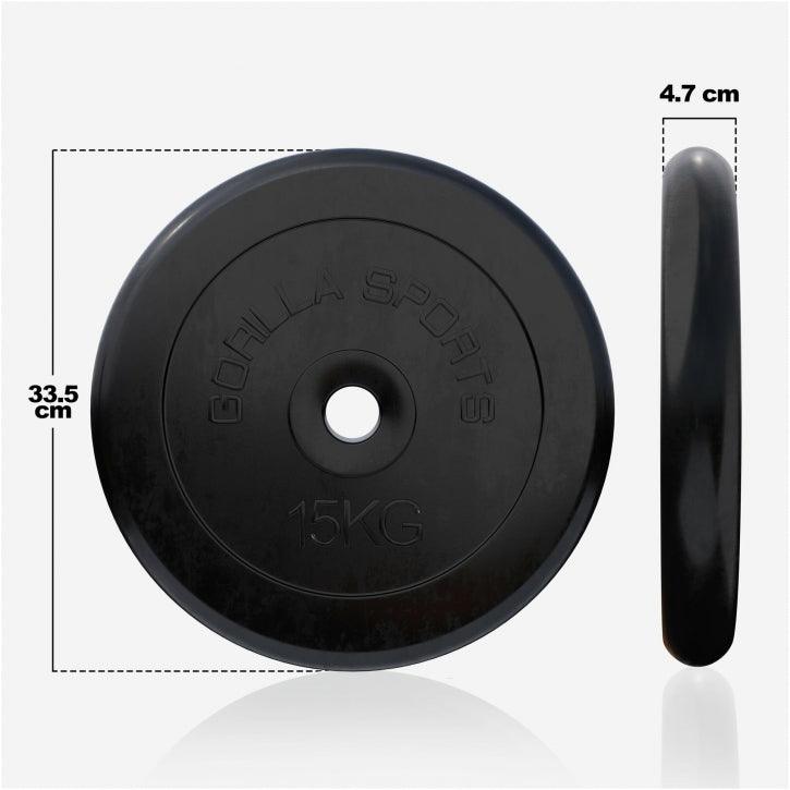 Hantelscheibe 30/31 mm Gummi 0,5-25 KG