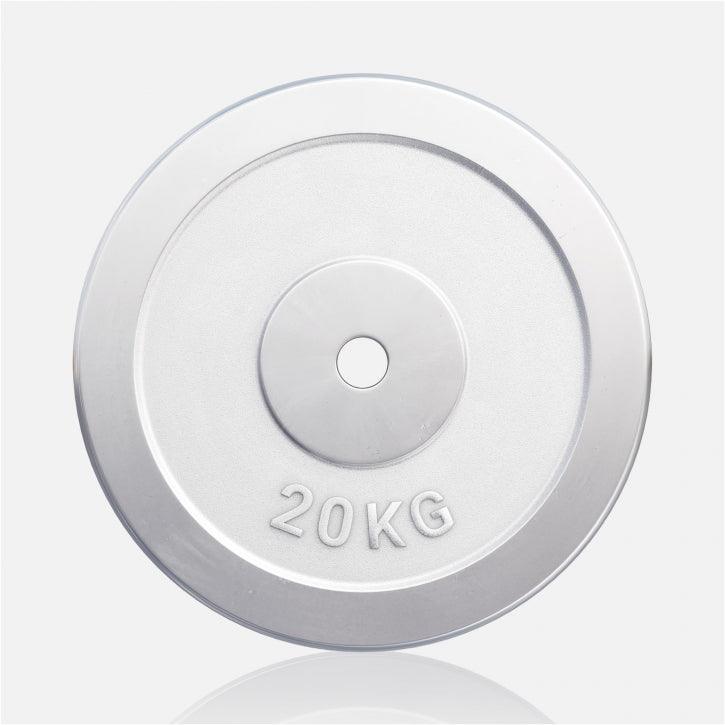 Hantelscheibe 30/31 mm Chrom 0,5-30 KG