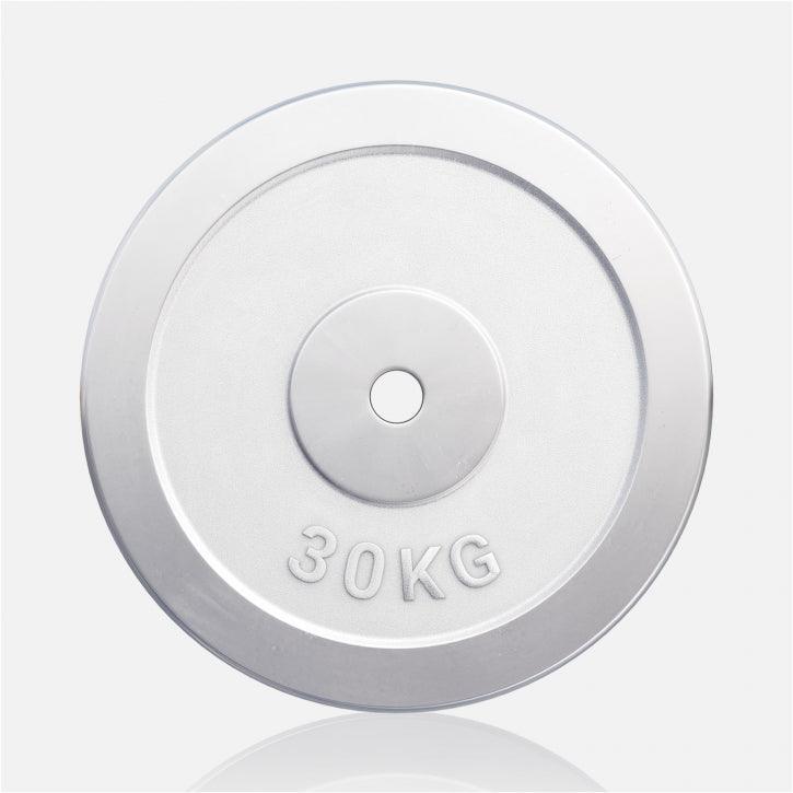 Hantelscheibe 30/31 mm Chrom 0,5-30 KG