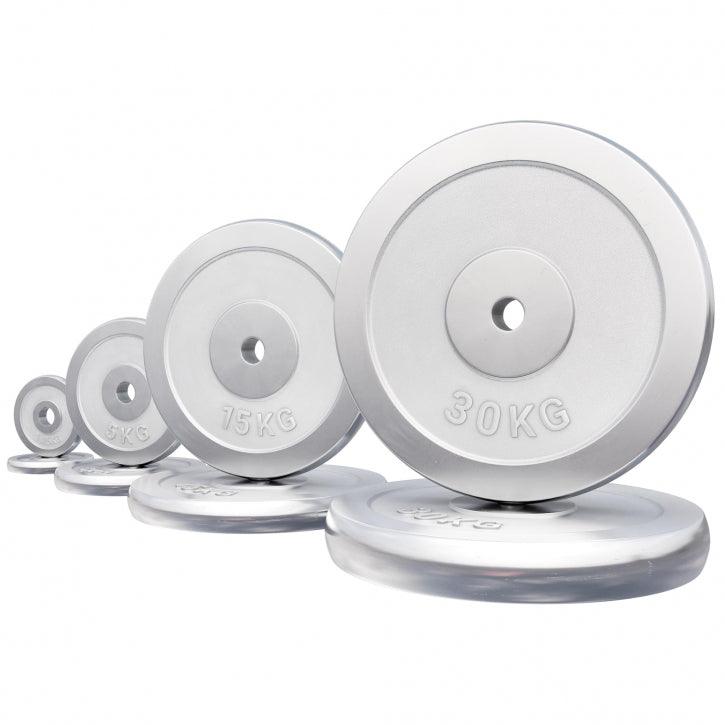 Hantelscheibe 30/31 mm Chrom 0,5-30 KG