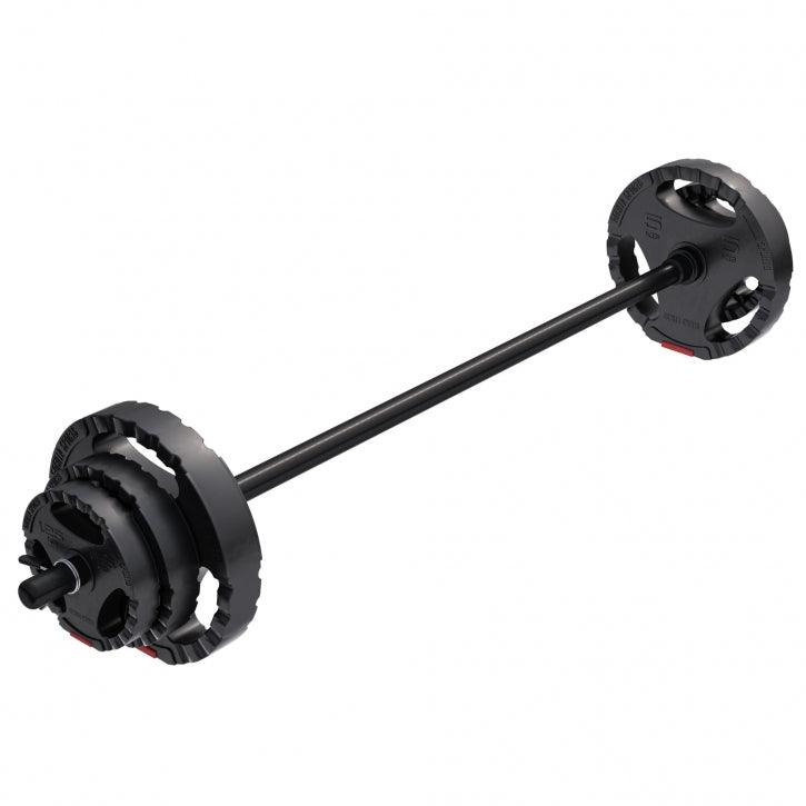 Langhantelset Aerobic Kunststoff 19,5 kg