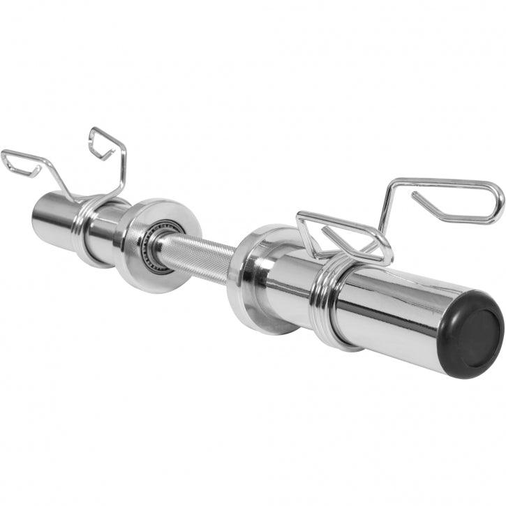 Kurzhantelstange 50 mm Chrom 50 cm Federverschluss