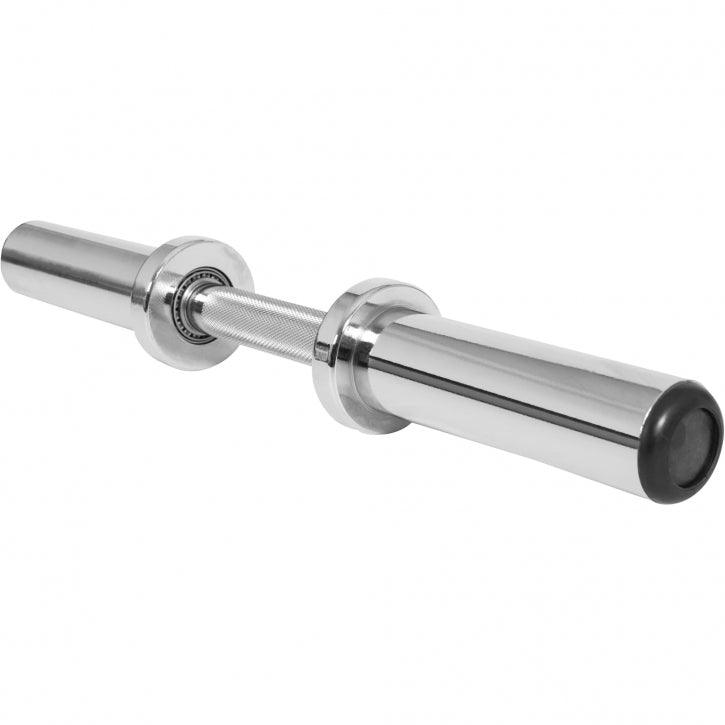 Kurzhantelstange 50 mm Chrom 50 cm Federverschluss