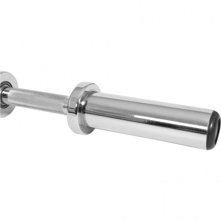 Kurzhantelstange 50 mm Chrom 50 cm Federverschluss