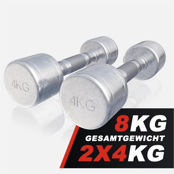 Kurzhantel Chrom 1 - 20 kg