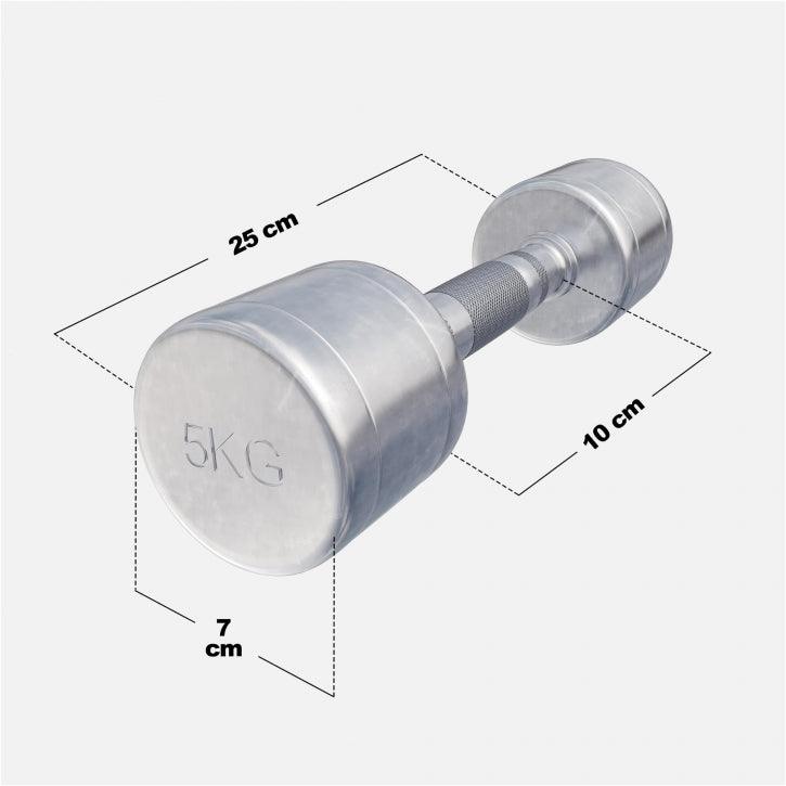 Kurzhantel Chrom 1 - 20 kg