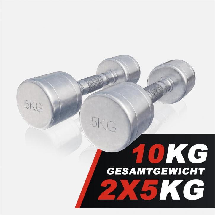 Kurzhantel Chrom 1 - 20 kg