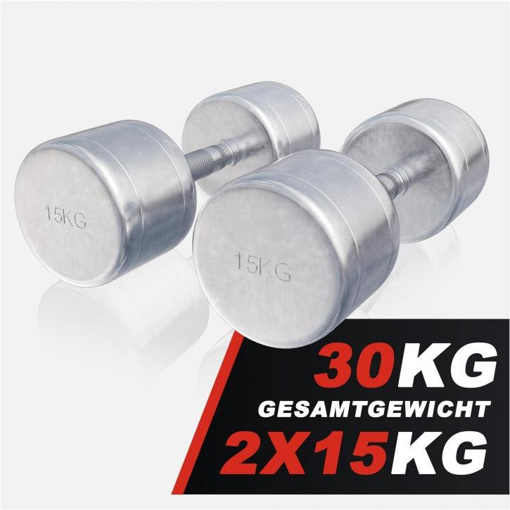 Kurzhantel Chrom 1 - 20 kg