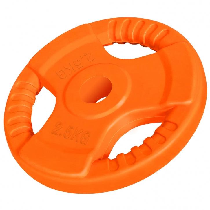 Hantelscheibe 30/31 mm Gummi Gripper 1,25-25 KG
