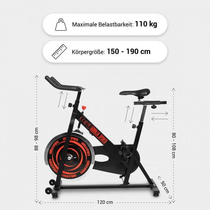 Indoor Cycling mit dem Tretlager F25x50