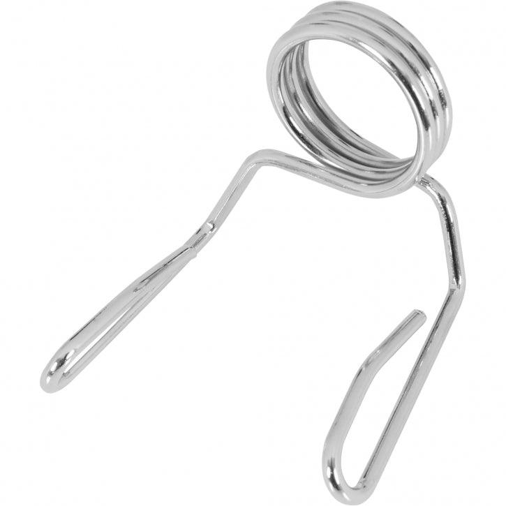 Federverschlüsse für Hantelstangen 50/51 mm Chrom 2-er Set