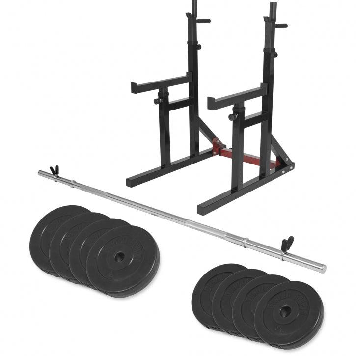 Multi Squat Rack inkl. Langhantel Set