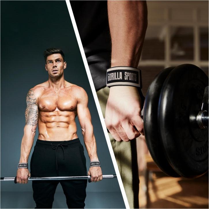 Lifting Straps Schwarz/Weiß