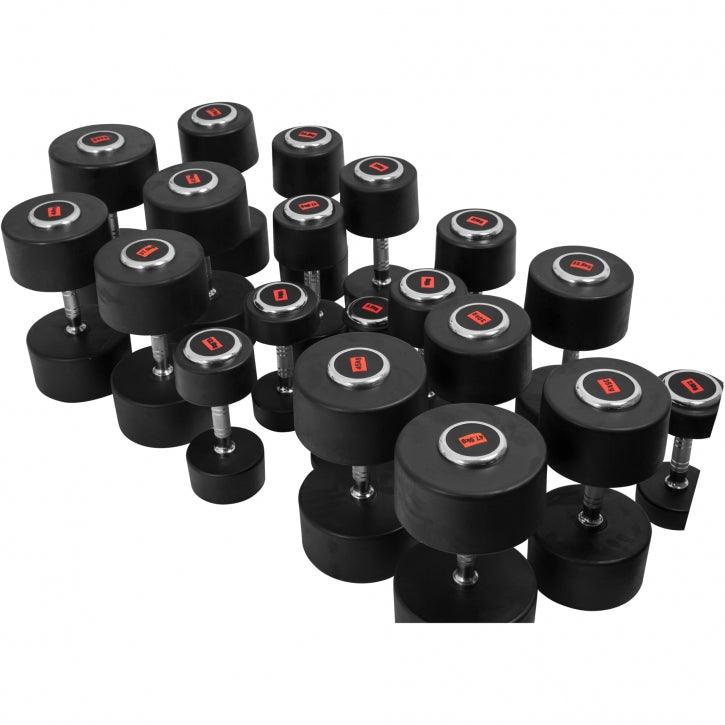 Kurzhantel Profi Gummi 2,5-50 KG