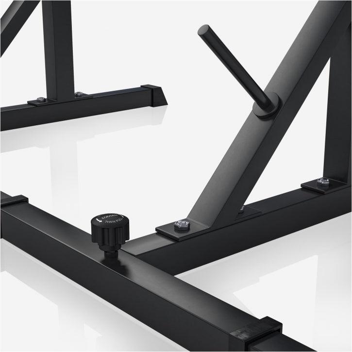 Kniebeugenständer in Schwarz