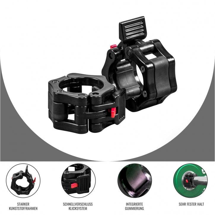 Schnellverschlüsse für Hantelstangen 50/51 mm 2-er Set
