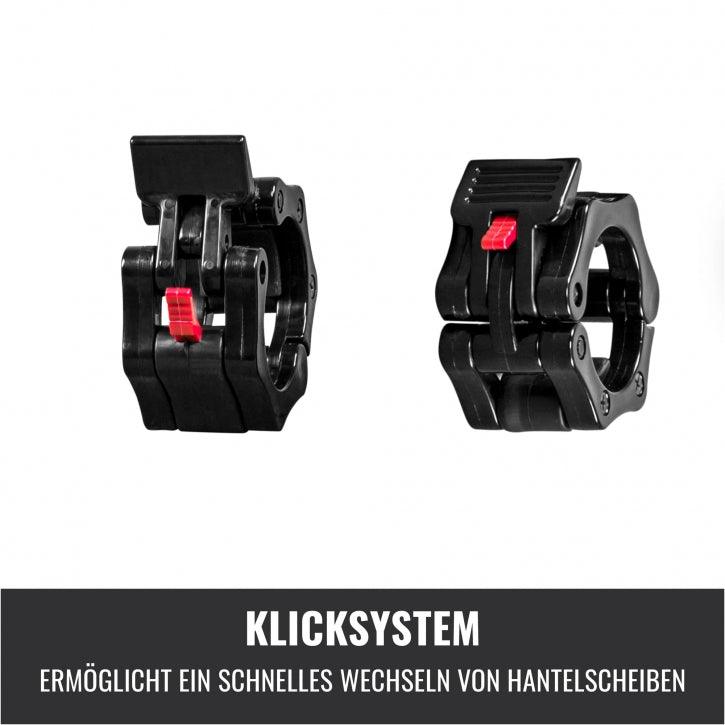 Schnellverschlüsse für Hantelstangen 50/51 mm 2-er Set