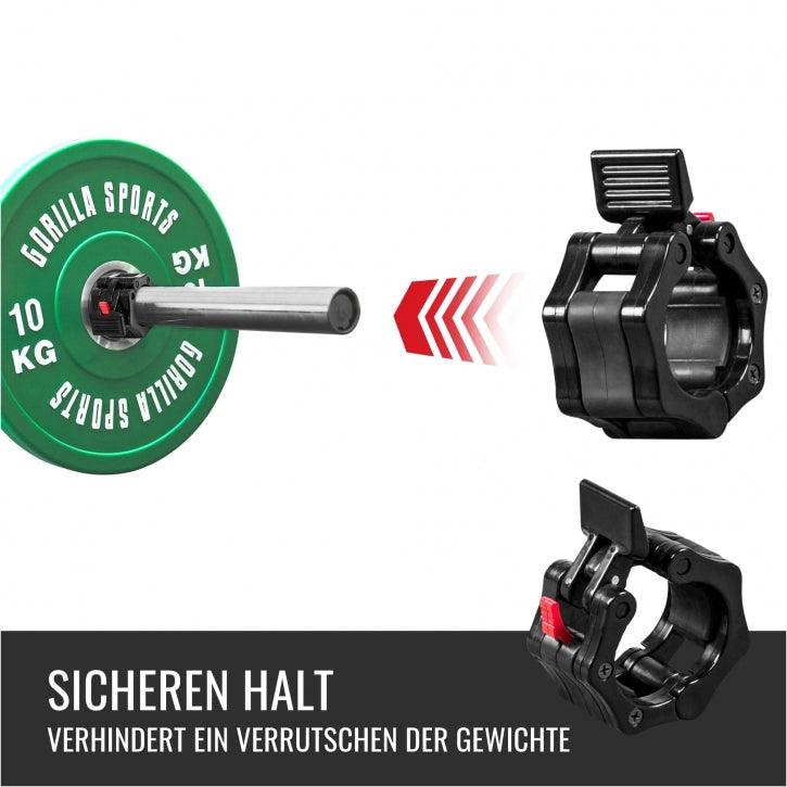Schnellverschlüsse für Hantelstangen 50/51 mm 2-er Set