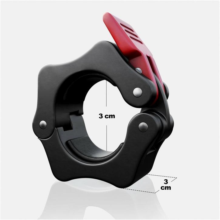 Schnellverschlüsse für Hantelstangen 30/31 mm 2-er Set