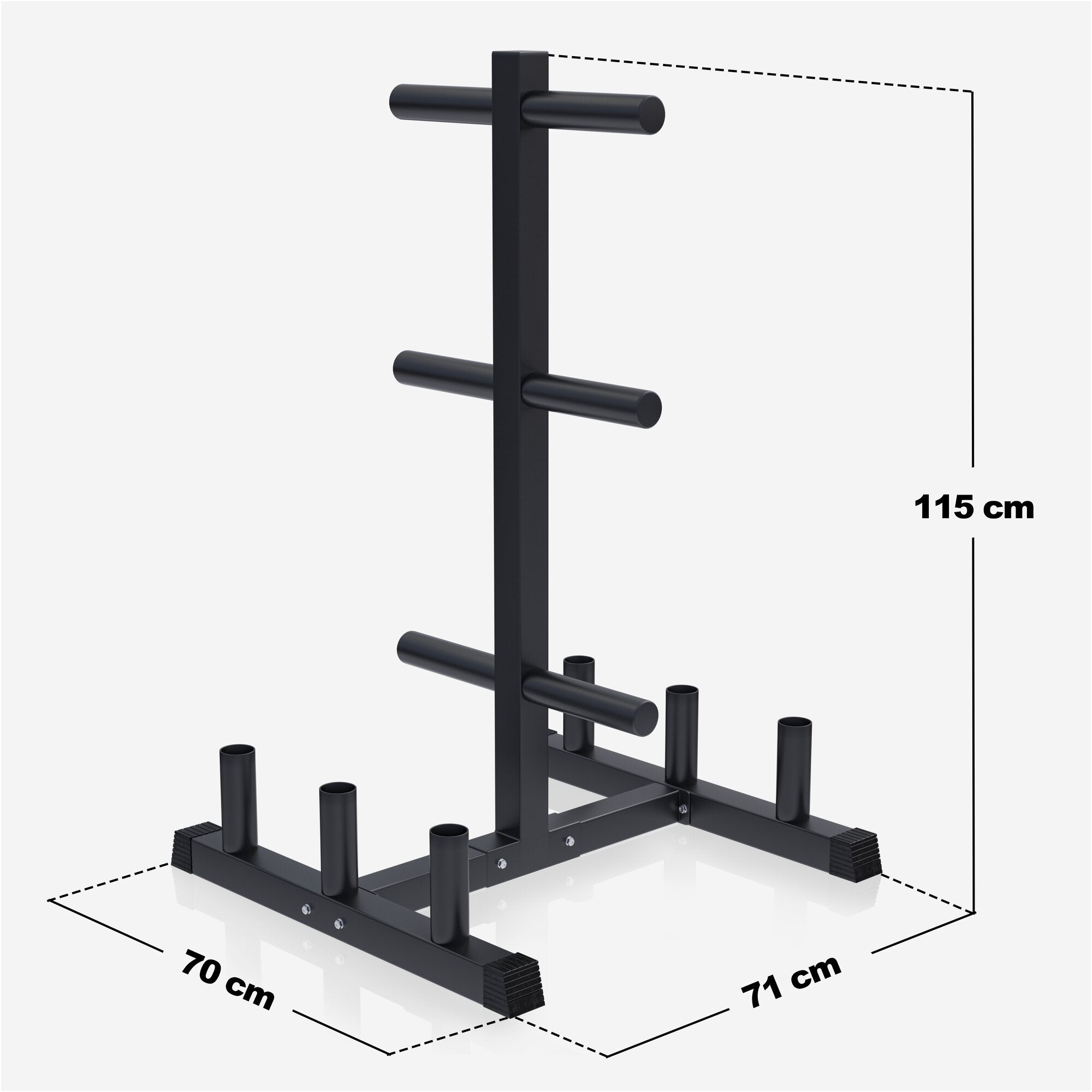 Hantelständer Olympia schwarz