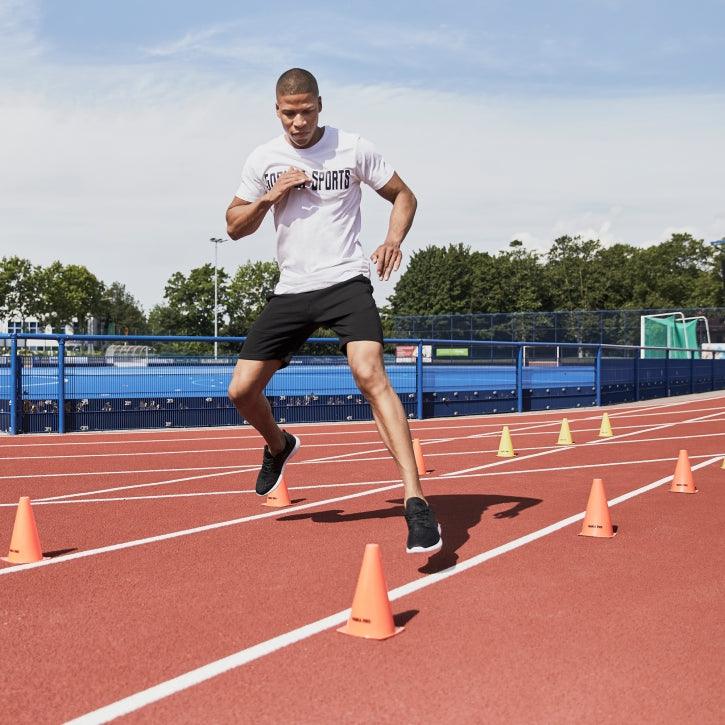 Hütchen 10-er Set Pylone 17 cm - 30 cm