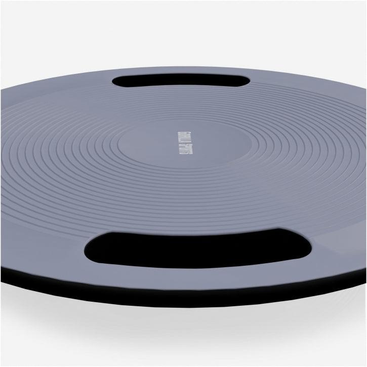 Balance Board mit Griffen in Schwarz/Dunkelgrau