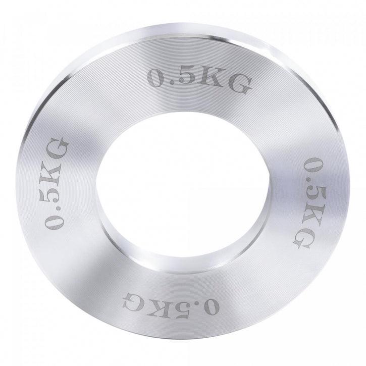 Hantelscheiben Set 50/51 mm Chrom 5 kg inkl. Tragetasche