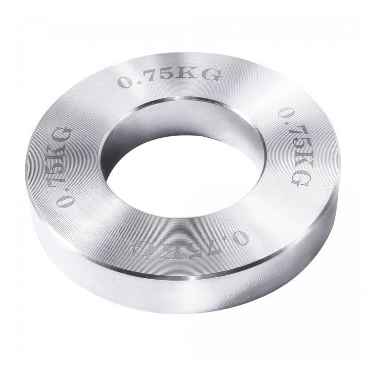 Hantelscheiben Set 50/51 mm Chrom 5 kg inkl. Tragetasche