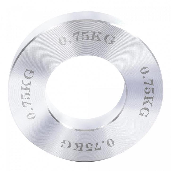 Hantelscheiben Set 50/51 mm Chrom 5 kg inkl. Tragetasche