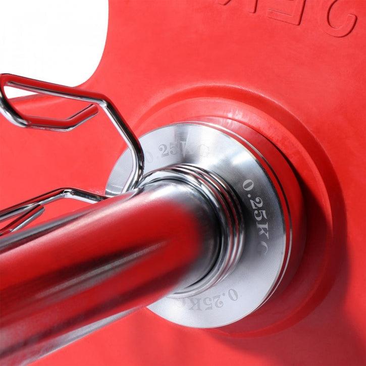 Hantelscheiben Set 50/51 mm Chrom 5 kg inkl. Tragetasche