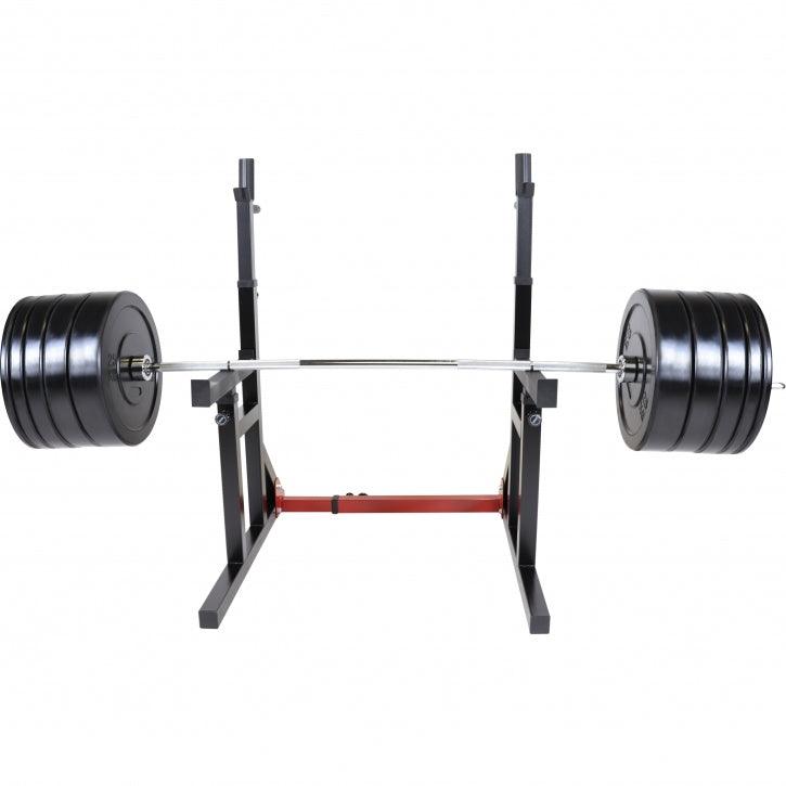 Squat Rack inkl. Olympia Bumper Plate Langhantelset 170 kg