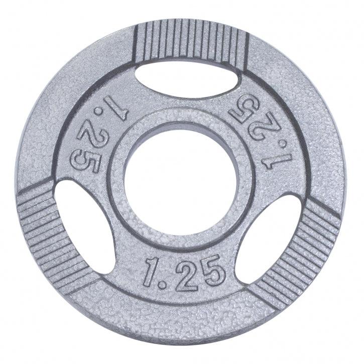 Drückerbank massiv inkl. Olympia Langhantelset Gusseisen Gripper 130 kg