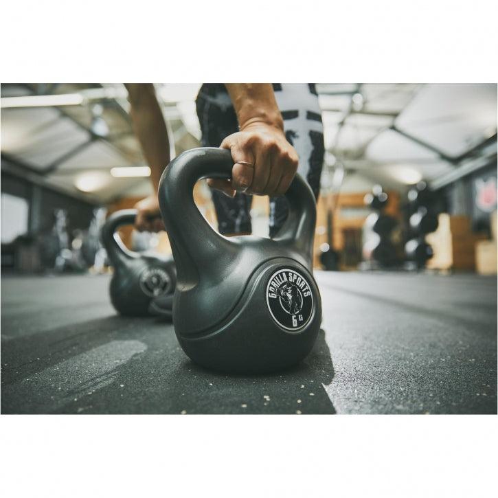 Kettlebell aus Kunststoff 2-20 KG