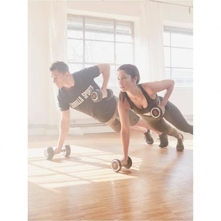 Kurzhantel Profi Gummi 2,5-50 KG