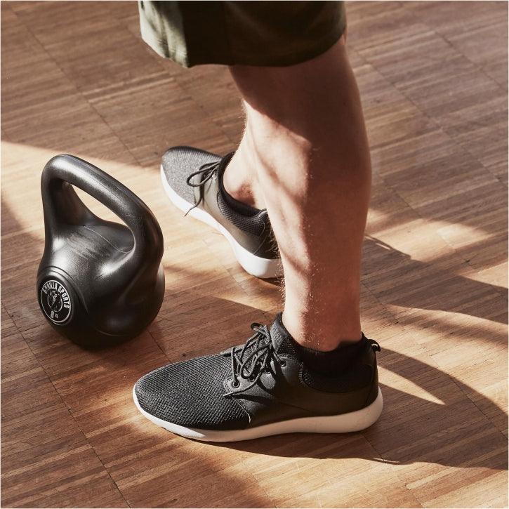 Kettlebell aus Kunststoff 2-20 KG