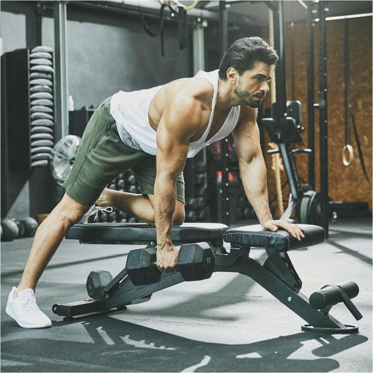 Verstellbare Hantelbank