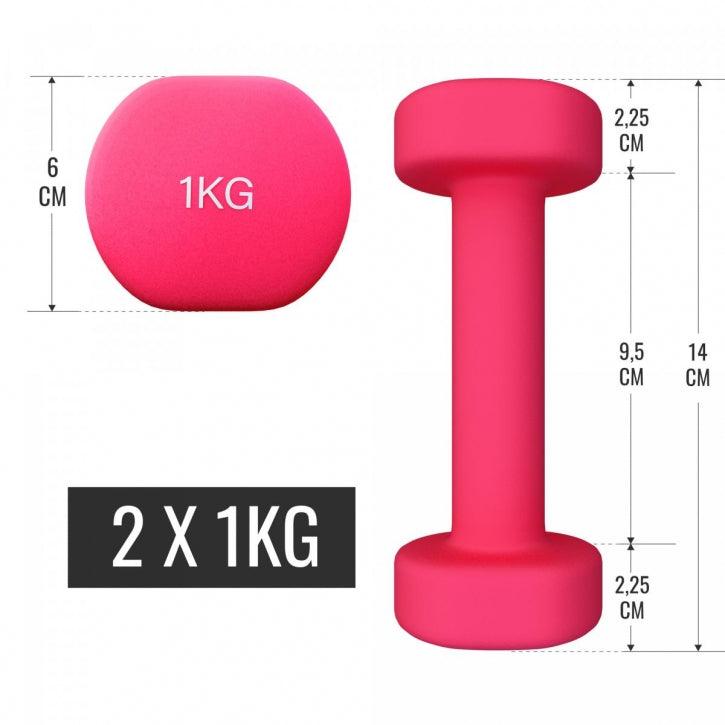 Aerobic Hantelkoffer 12 kg