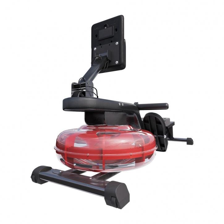 Verstellbares Wasserrudergerät schwarz/rot