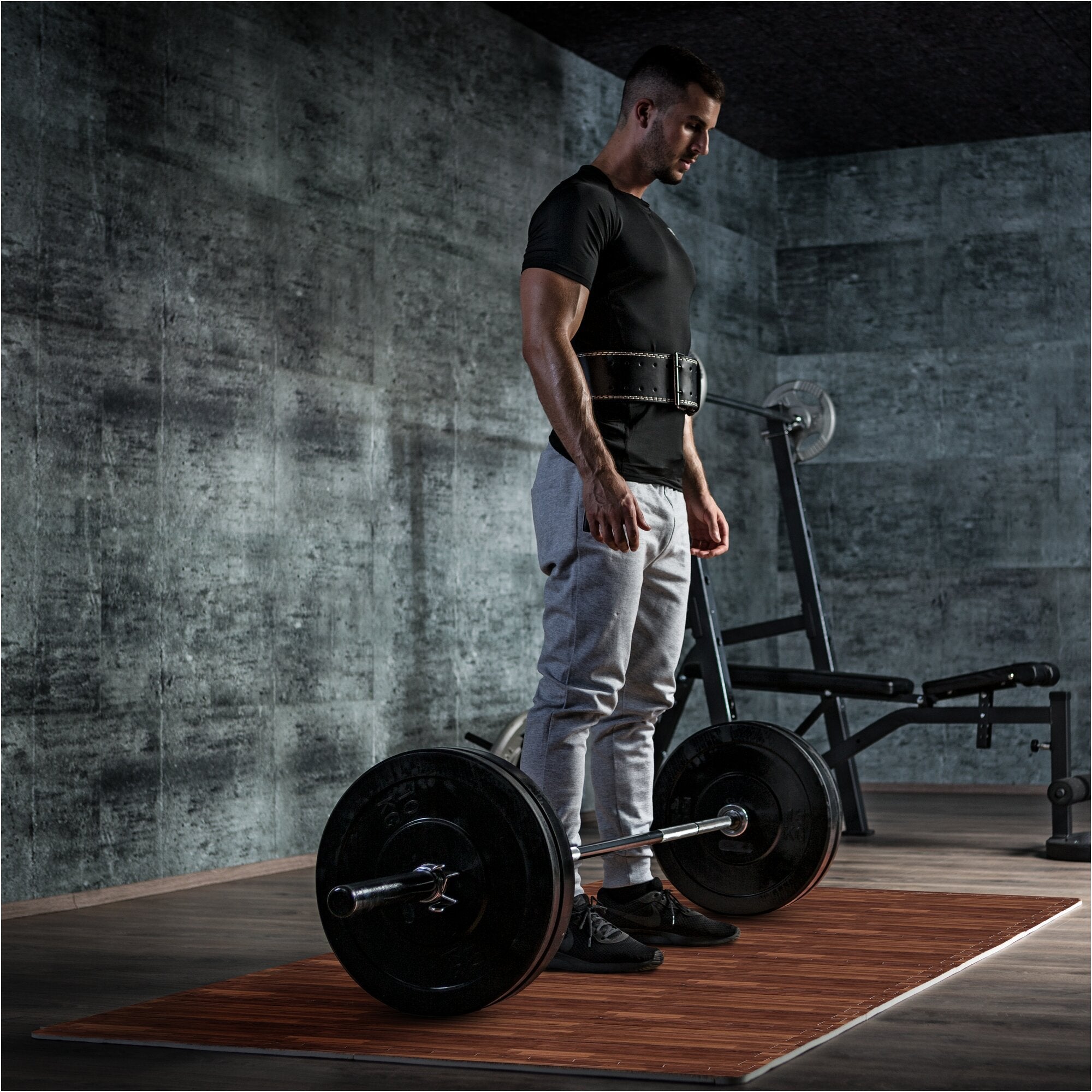 Bodenschutzmatten Set 30x30cm - 18 Matten inkl. Endstücke