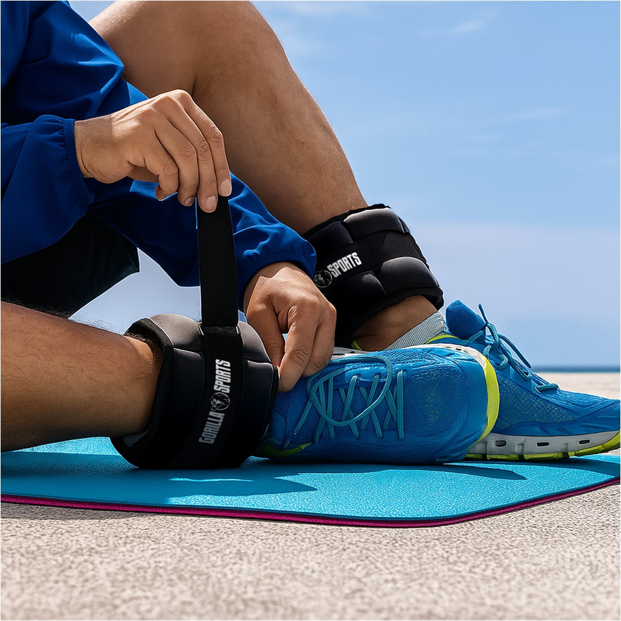 Gewichtsmanschetten Verstellbar 0,45 - 2,25 kg