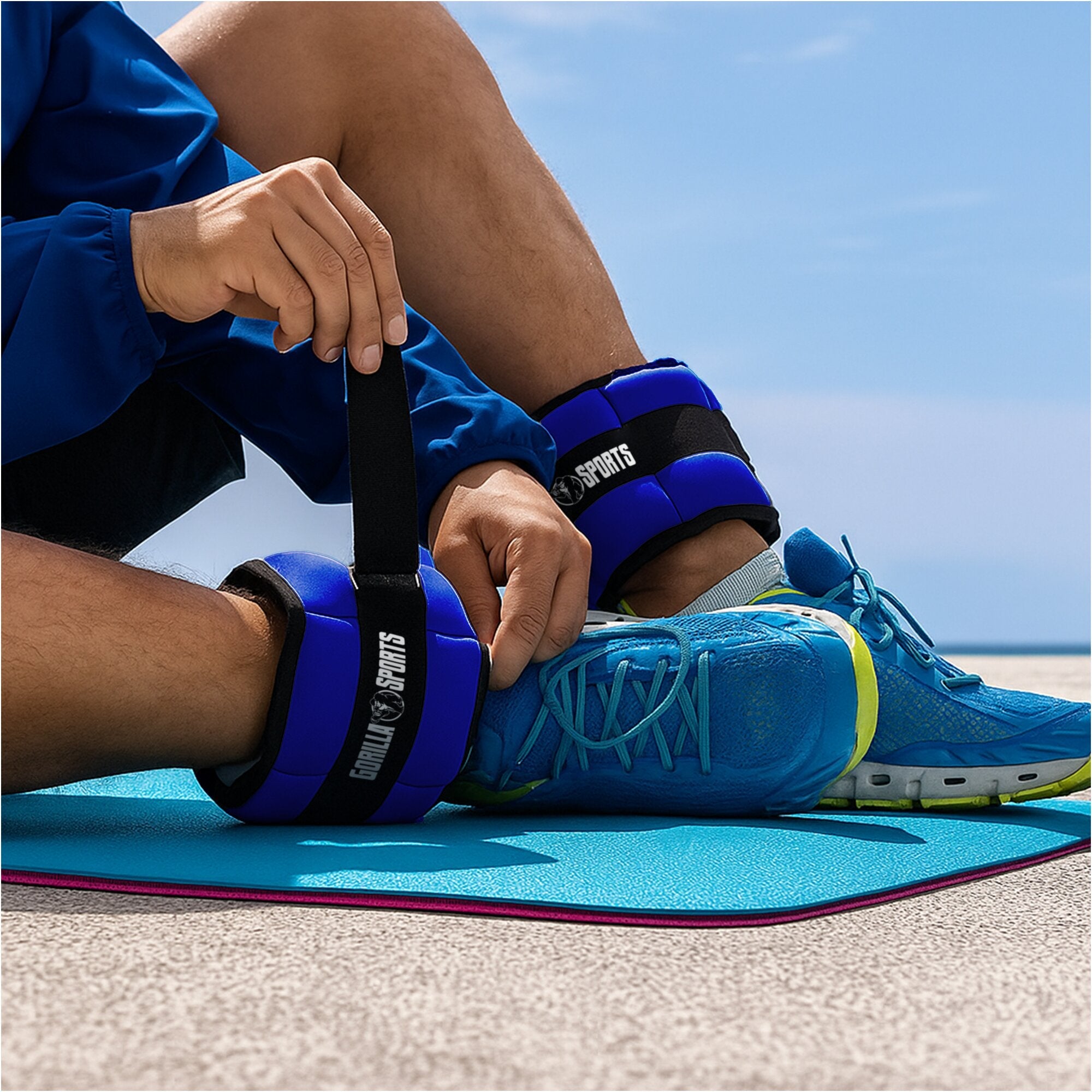 Gewichtsmanschetten Verstellbar 0,45 - 2,25 kg