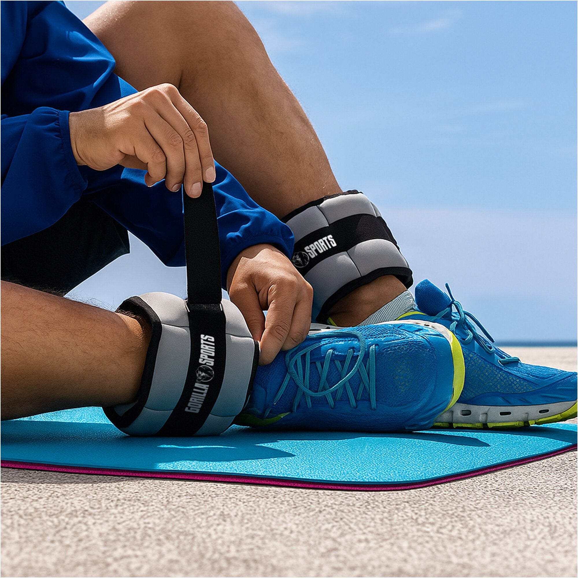 Gewichtsmanschetten Verstellbar 0,45 - 2,25 kg