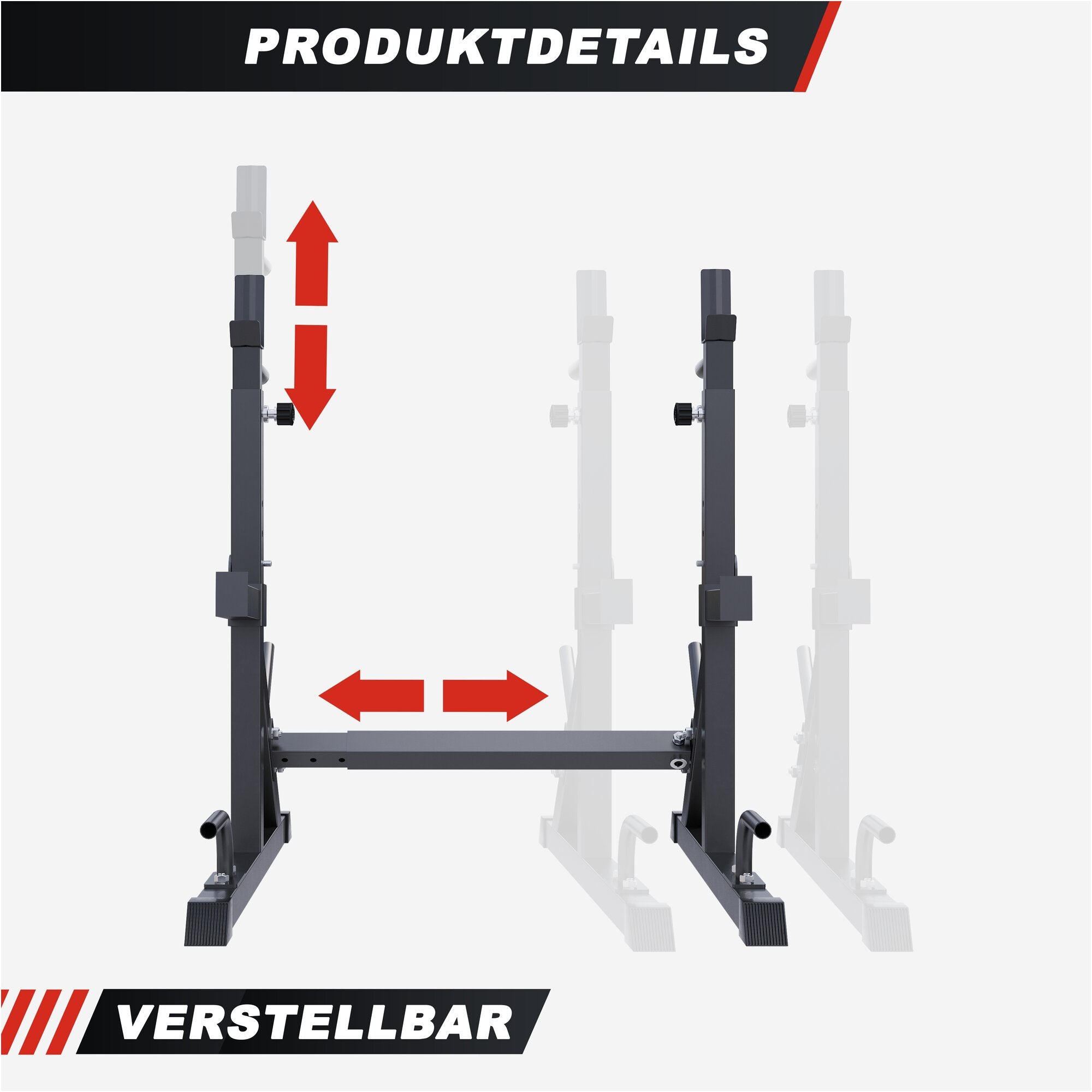 Squat Rack Advanced verstellbar