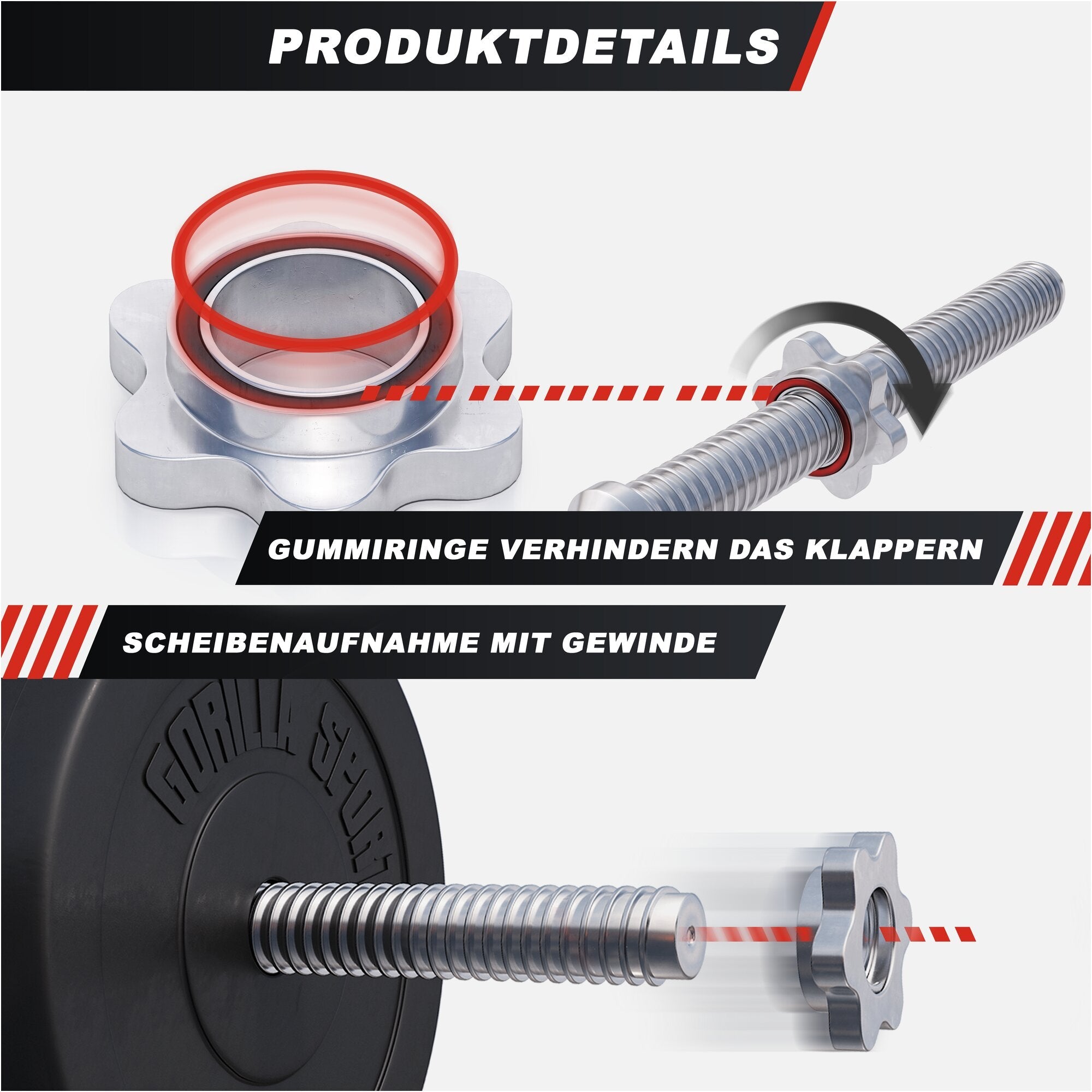 Hantelbank mit Ablage inkl. Hantelset